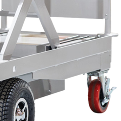 Self Propelled Electric Double Scissor Lift Trolley-Hammerox Industrial
