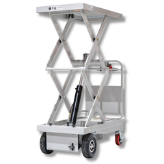 Self Propelled Electric Double Scissor Lift Trolley-Hammerox Industrial