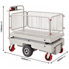 Self Propelled Electric Scissor Lift Trolley-Hammerox Industrial