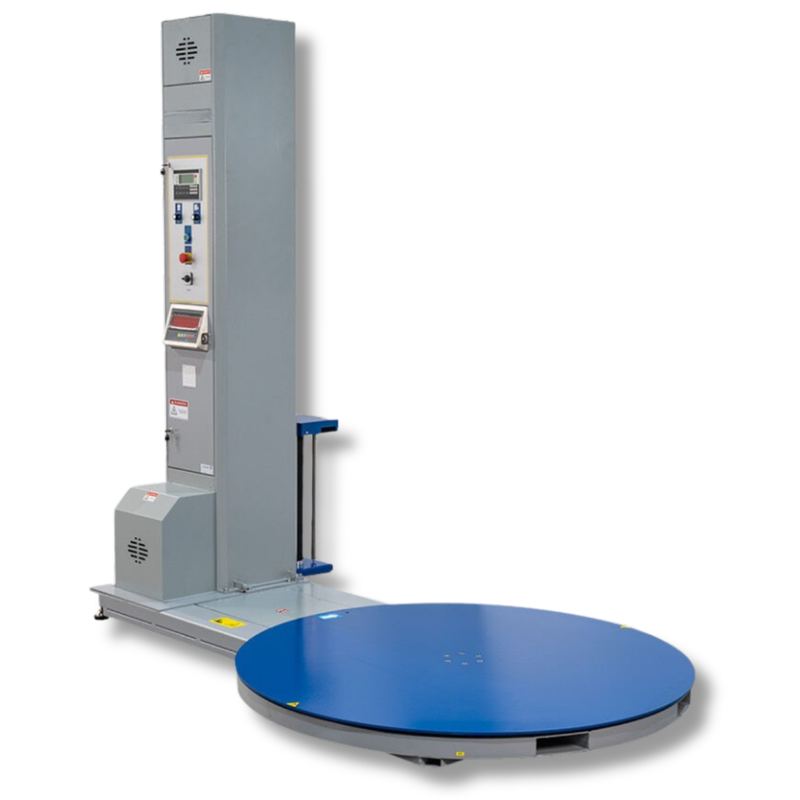 Semi Automatic Stretch Wrapping Machine with Scale 1500kg Load Capacity-Hammerox Industrial