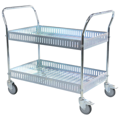 Service Cart with Side Rails-Hammerox Industrial