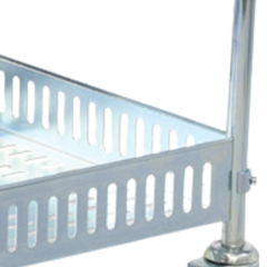 Service Cart with Side Rails-Hammerox Industrial