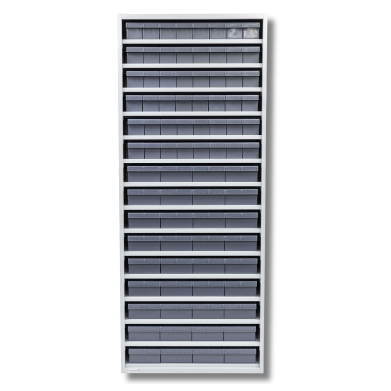 Shelf Unit Kit with 48 x V8301 & 36 x V8303 Parts Trays-Hammerox Industrial