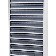 Shelf Unit Kit with 60 x V8303 Parts Trays-Hammerox Industrial