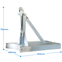 Single Parrot Beak Drum Lifter-Hammerox Industrial