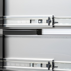 Single Stainless Steel Instrument Trolley with 4 Drawers-Hammerox Industrial
