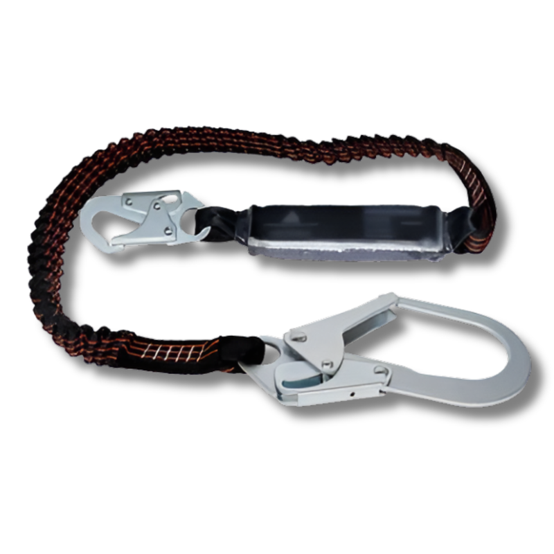 Single Elastic Lanyard with Energy Absorber - Delta Plus