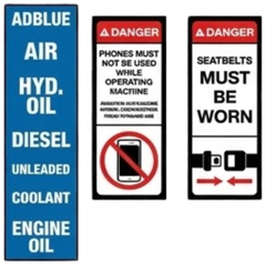 Skid Steer Loader Safety Sticker Pack