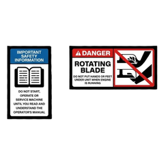 Slasher Safety Sticker Pack