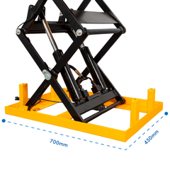 Small Platform Electric Scissor Lift Table-Hammerox Industrial