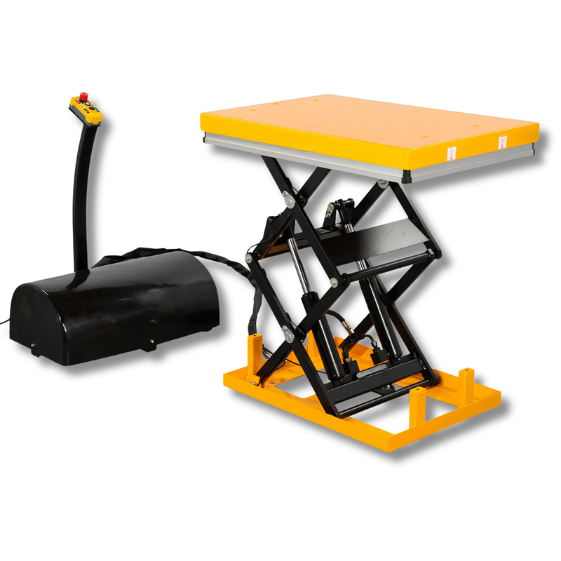 Small Platform Electric Scissor Lift Table-Hammerox Industrial
