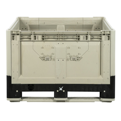 Solid Collapsible Bin with Fold Down Door-Hammerox Industrial