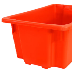 Stack & Nest Crate Dolly Kit with 2 No.10 Red Bins-Hammerox Industrial