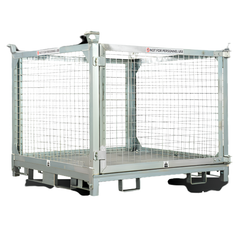 Stackable Crane Pallet Cage-Hammerox Industrial