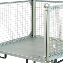 Stackable Crane Pallet Cage-Hammerox Industrial