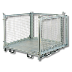 Stackable Crane Pallet Cage-Hammerox Industrial