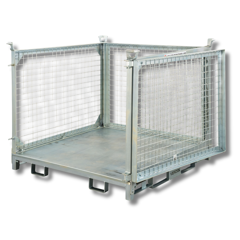 Stackable Crane Pallet Cage-Hammerox Industrial