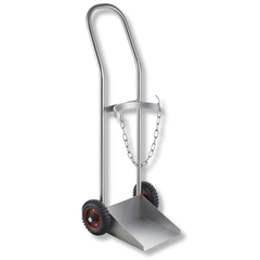 Stainless Steel Oxygen Trolley with Safety Chain-Hammerox Industrial