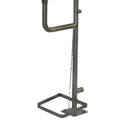 Stainless Steel Emergency Safety Shower with AEROSTREAM Eye & Face Wash Hand & Foot Operated AS4775 - Pratt