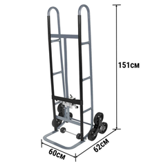 Stair Climbing Hand Trolley with 6 Wheels-Hammerox Industrial