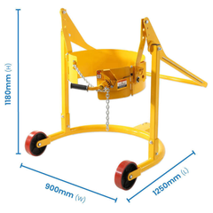 Steel Drum Carrier & Rotator-Hammerox Industrial