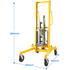 Steel & Plastic Drum Lifter Depalletiser-Hammerox Industrial