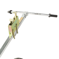 Steel & Plastic Drum Trolley with Pneumatic Wheels-Hammerox Industrial