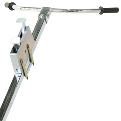 Steel & Plastic Drum Trolley with Solid Wheels-Hammerox Industrial