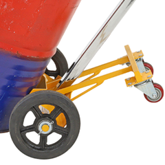 Steel & Plastic Drum Trolley with Solid Wheels-Hammerox Industrial