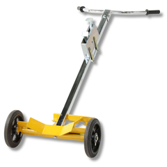 Steel & Plastic Drum Trolley with Solid Wheels-Hammerox Industrial