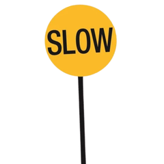 Stop Slow Traffic Control Bat