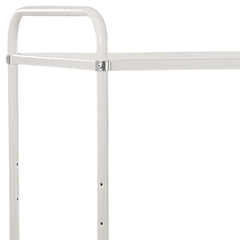 Tall Multi Shelf Trolley - White-Hammerox Industrial