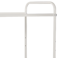 Tall Multi Shelf Trolley - White-Hammerox Industrial
