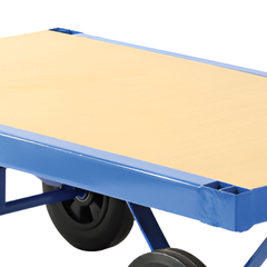 Timber Deck Wagon Platform Trolley-Hammerox Industrial