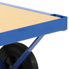 Timber Deck Wagon Platform Trolley-Hammerox Industrial