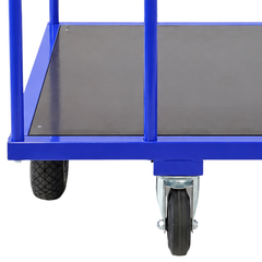 Transport Trolley with Storage Basket-Hammerox Industrial