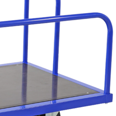 Transport Trolley with Storage Basket-Hammerox Industrial