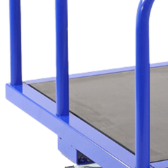 Transport Trolley with Storage Basket-Hammerox Industrial