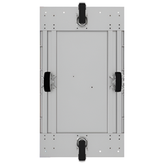 Transport Trolley with Storage Tray Flat-Free Castors-Hammerox Industrial