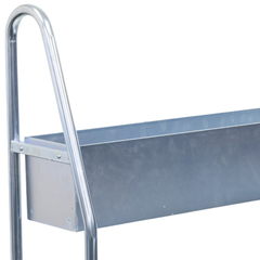 Transport Trolley with Storage Tray Polyurethane Castors-Hammerox Industrial