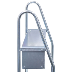Transport Trolley with Storage Tray Polyurethane Castors-Hammerox Industrial