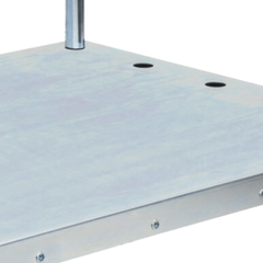 Transport Trolley with Tool Bin Polyurethane Castors-Hammerox Industrial
