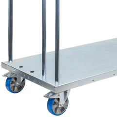 Transport Trolley with Tool Bin Polyurethane Castors-Hammerox Industrial