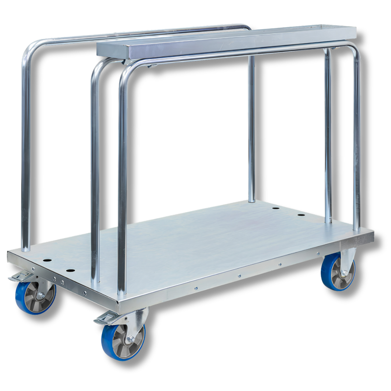 Transport Trolley with Tool Bin Polyurethane Castors-Hammerox Industrial