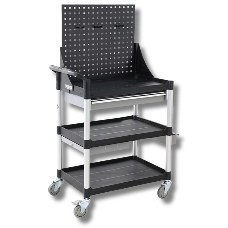 Triple Deck Tool Cart-Hammerox Industrial