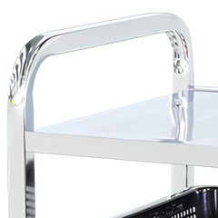 Triple Shelf Basket Trolley-Hammerox Industrial