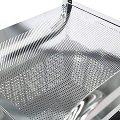 Triple Shelf Basket Trolley-Hammerox Industrial