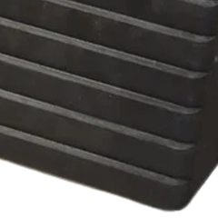 Truck Axle Rubber Wheel Chock Type 2