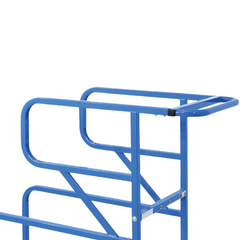 Twin Offset Tub Order Picking Trolley-Hammerox Industrial