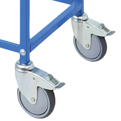 Twin Offset Tub Order Picking Trolley-Hammerox Industrial